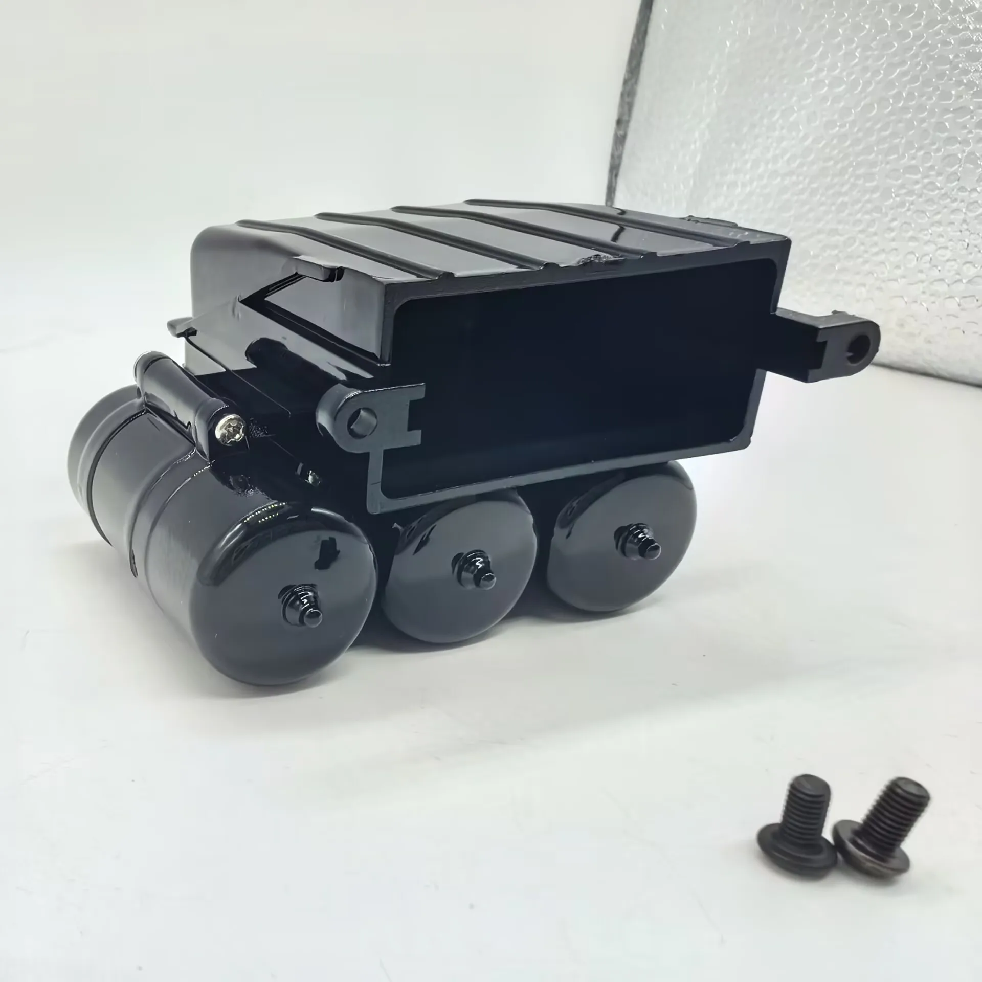 กล่องแบตเตอรี่รถแทรกเตอร์ JDM รุ่น JDM-158-I ขนาด 1/14, ถังลม, รถบรรทุกออฟโรดจำลอง Mercedes แบบ RC