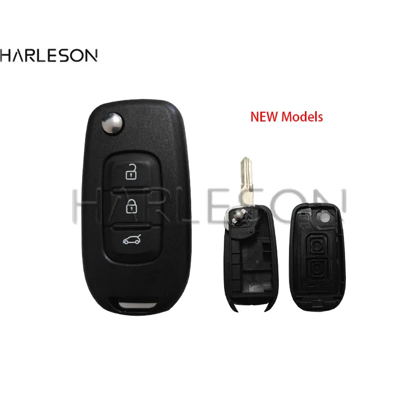 NEW 2/3 Buttons For Renault Sandero Dacia Logan Lodgy Dokker Duster Car Flip Remote Key Shell Case VAC102 VA2 Blade Fob