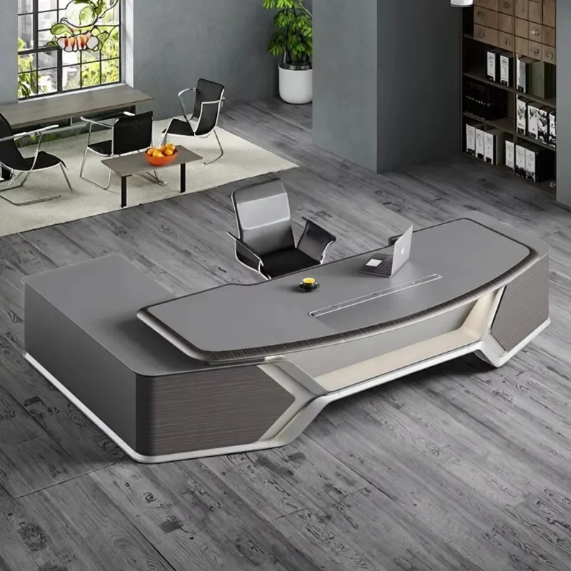 Durable Luxury Boss-manager Desk Modern Executive Desk For Office Or Home Use To Meet Boss Requirements