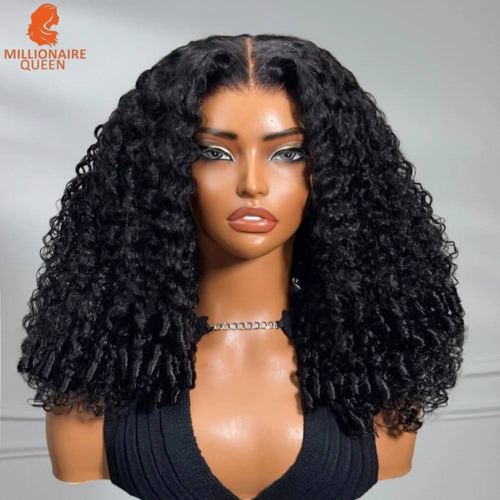

15A Burmese Pixie Curly 13x4 Real HD Lace Front Wigs Ready To Wear Glueless Human Hair Wig For Women Millionaire Queen