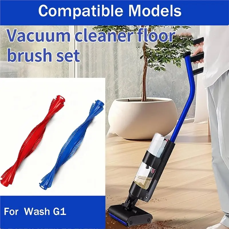 Spazzole a rullo di ricambio a caldo per Dyson Wash G1 Wet Cleaner Attacco per aspirapolvere Barra per spazzole Detriti anteriori e posteriori