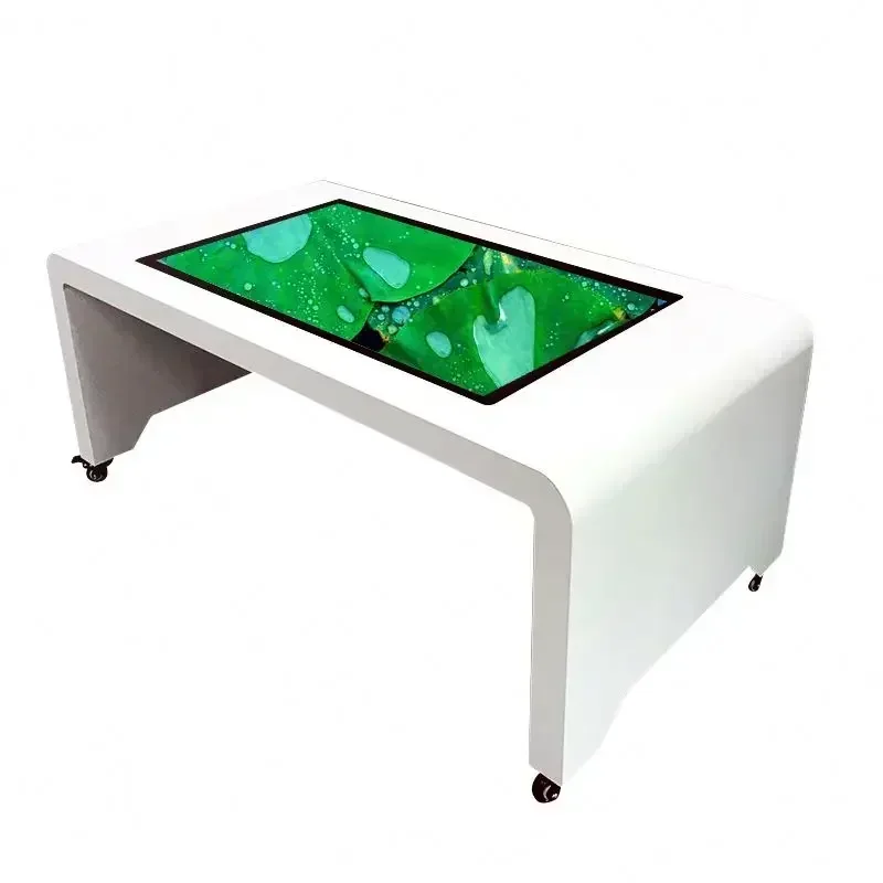 

32 43 55 Interactive Kiosk Multi Touch Screen Gaming Smart Coffee Table