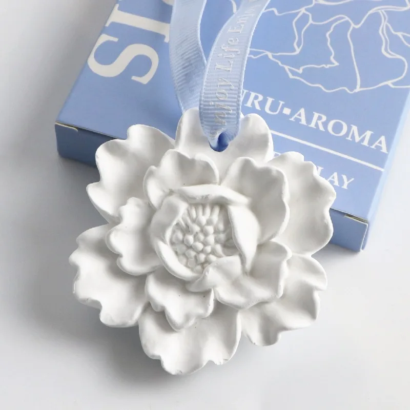 Ceramic Air Freshener for Car, Pre-scented Ornament, Home Decoration Diffuser