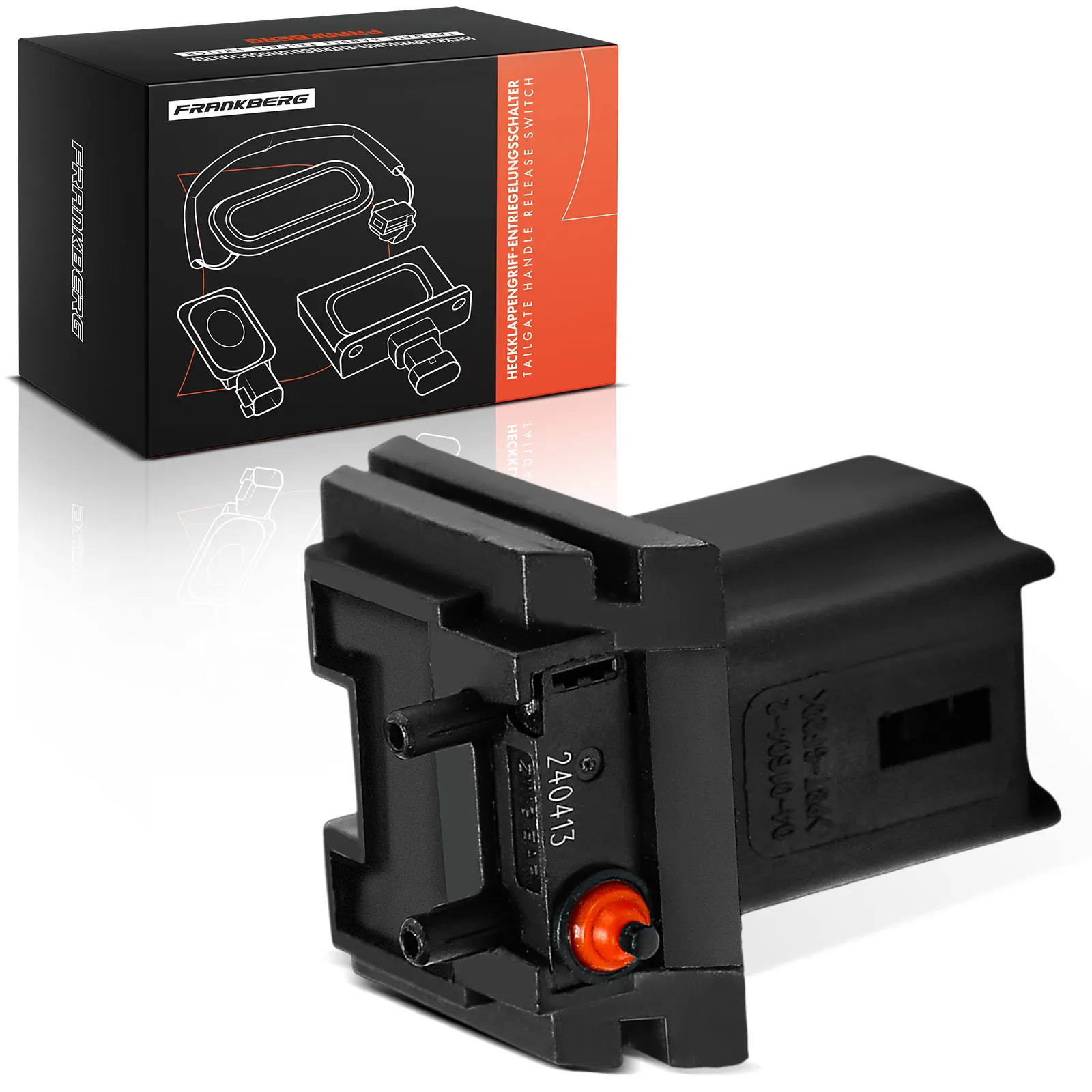 Frankberg 1x achterklephandgreep voor Peugeot 206 207 Partner Citroën Berlingo C3 Picasso 6554 V5