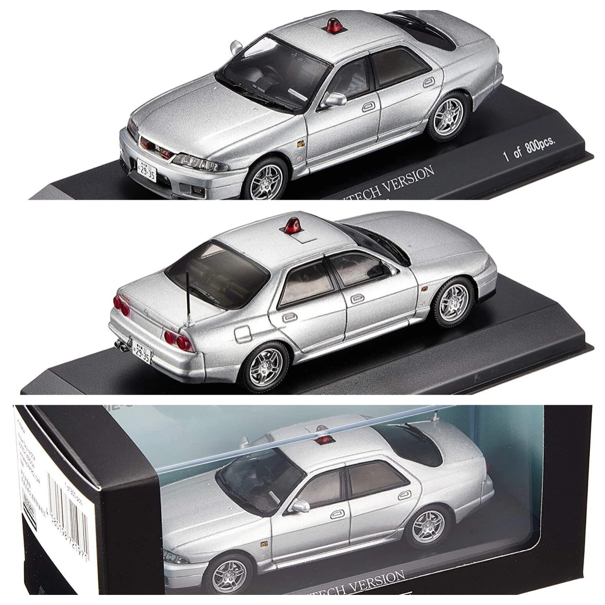 

RAI'S 1/43 SKYLINE GT-R AUTECH VER '98 H7439804 Diecast scale Model Gift Model Car Collection Limited Edition Hobby Toys