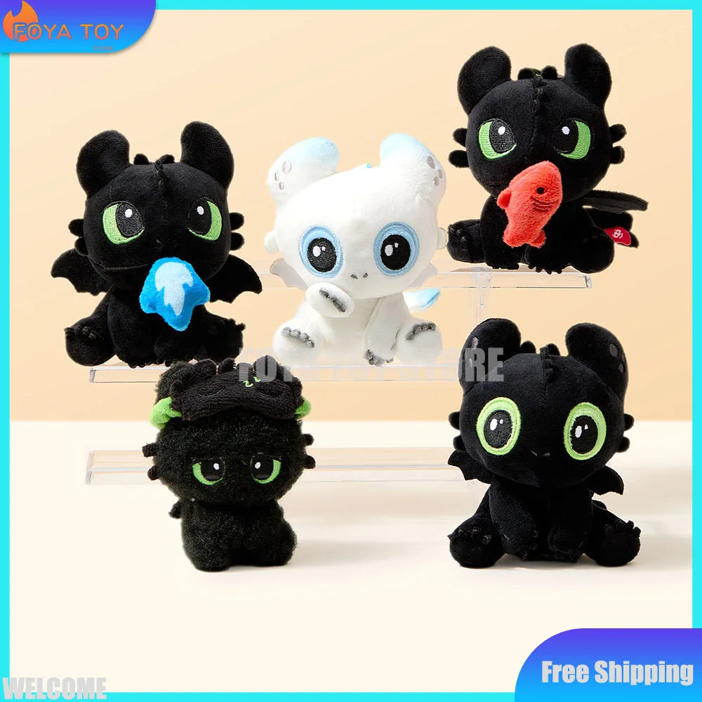 Neue Original MINISO Blind Box Drachenzähmen leicht gemacht Serie Niedlicher Schlüsselanhänger Mystery Box Kawaii Puppe Deko-Spielzeug Geburtstagsgeschenk