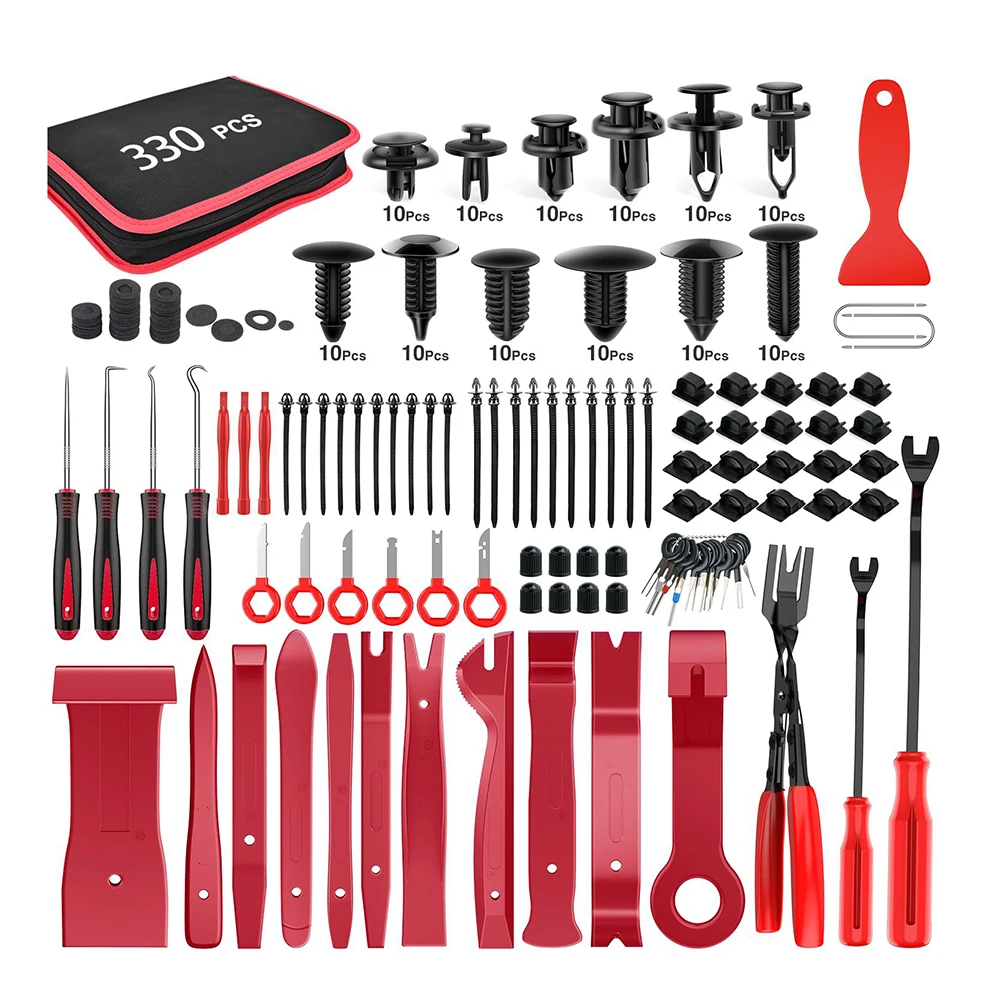 

Car Trim Removal Tool Set Fastener Terminal Remover Car Panel Dash Door Audio Radio Stereo Disassembly Tools Auto Clip Pliers