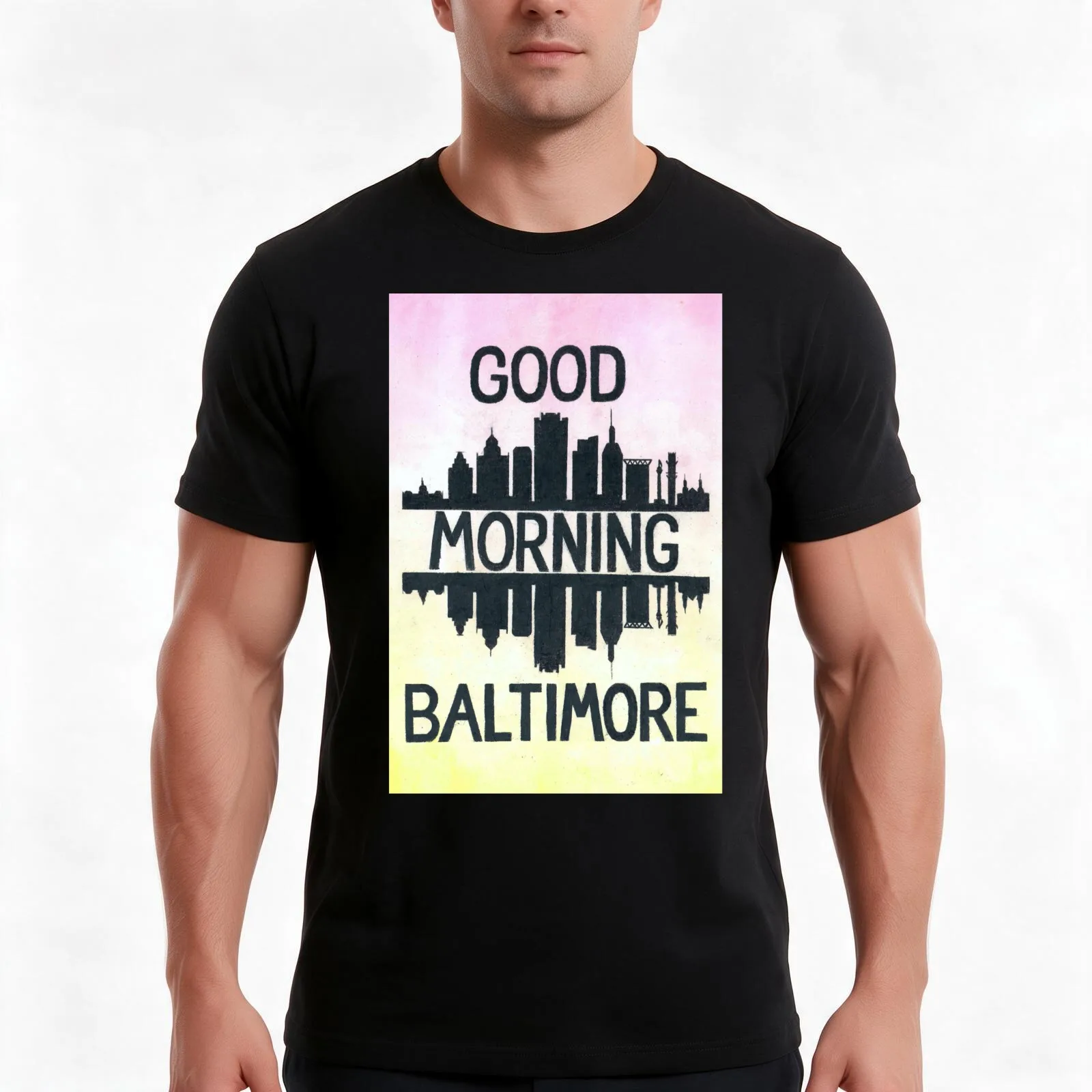 Hairspray - Good Morning Baltimore! T-Shirt Summer Casual Cotton Tee Oversized Streetwear Tops Vintage Graphic Print