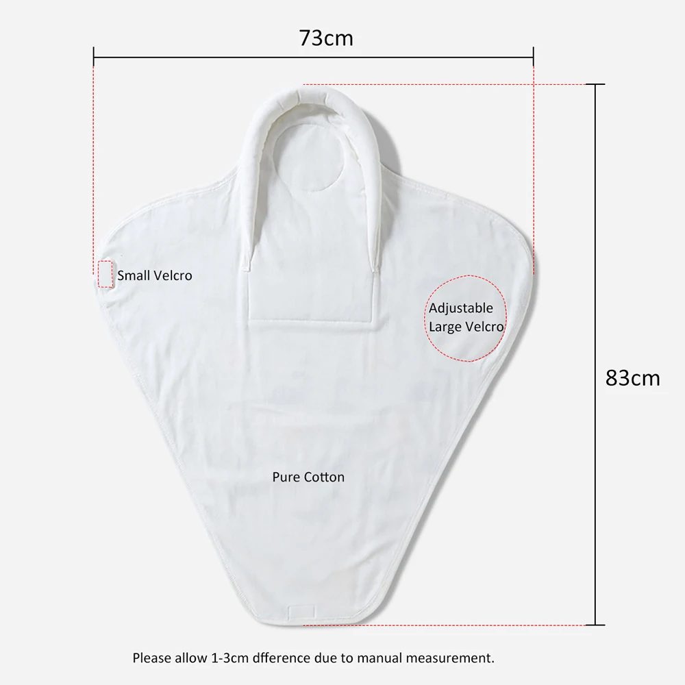 0-6M Sơ Sinh Túi Ngủ Cho Bé Tập Đi Chống Giật Mình Đầm Bé Bọc Chăn 100% Cotton Hoạt Hình Sleepsack 1Tog