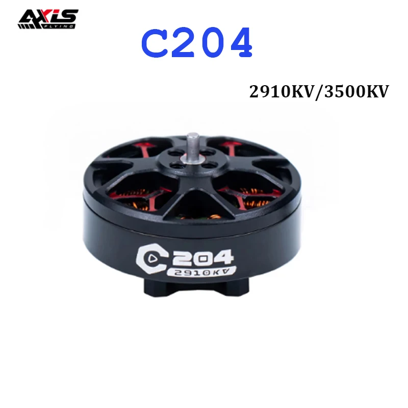 AXISFLYING C204 2004 FPV Borstelloze Motor 2910KV 6 S/3500KV 4 S Drone Motor Voor RC FPV 3/3.5 inch Cinewhoop Filmische Quadcopter