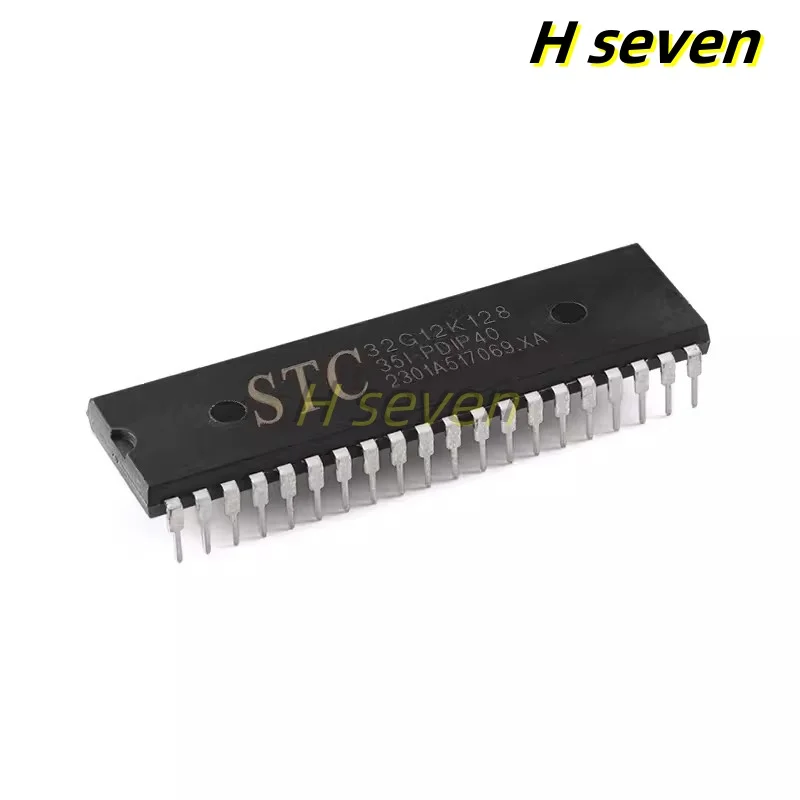 5pcs STC32G12K128-35I-PDIP40 32-bit 8051 Core MicroController Chip