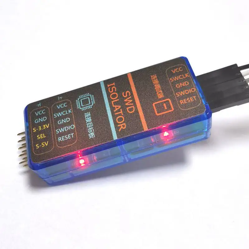 JLINK STLINK Debugger High-voltage Isolation SWD Interface Supports All ARM Microcontrollers