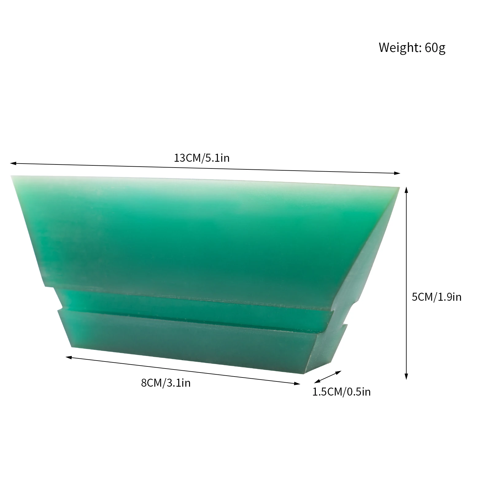 Car Wrap Tool Soft Rubber Squeegee Anti Scratch PPF Tool Window Tint Tool Car Film Tool Vinyl Wrap Bubble Remover Applicator