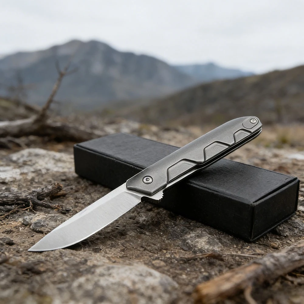 

Портативный тактический складной нож EDC для кемпинга и охоты, многофункциональный, с алюминиевой рукоятью, лезвие D2 высокой твердости, для приключений в джунглях