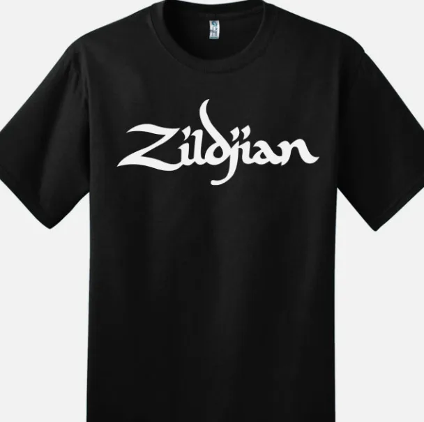 Zildjian T-Shirt Drummer Cymbals Percussion Drums Music Cymbal Shirt Tee Tshirt