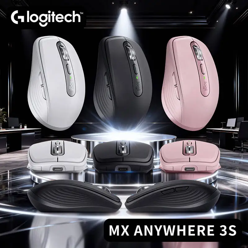 

Brand New Logitech MX Anywhere 3S, 8K DPI Optical Sensor, Silent Magnetic Click, Multi-Platform Use