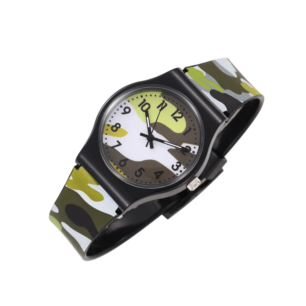 

1 pc Camouflage Durable Waterproof Adjustable Fashion Camouflage Watch Watch For Outdoor Exercise Gift