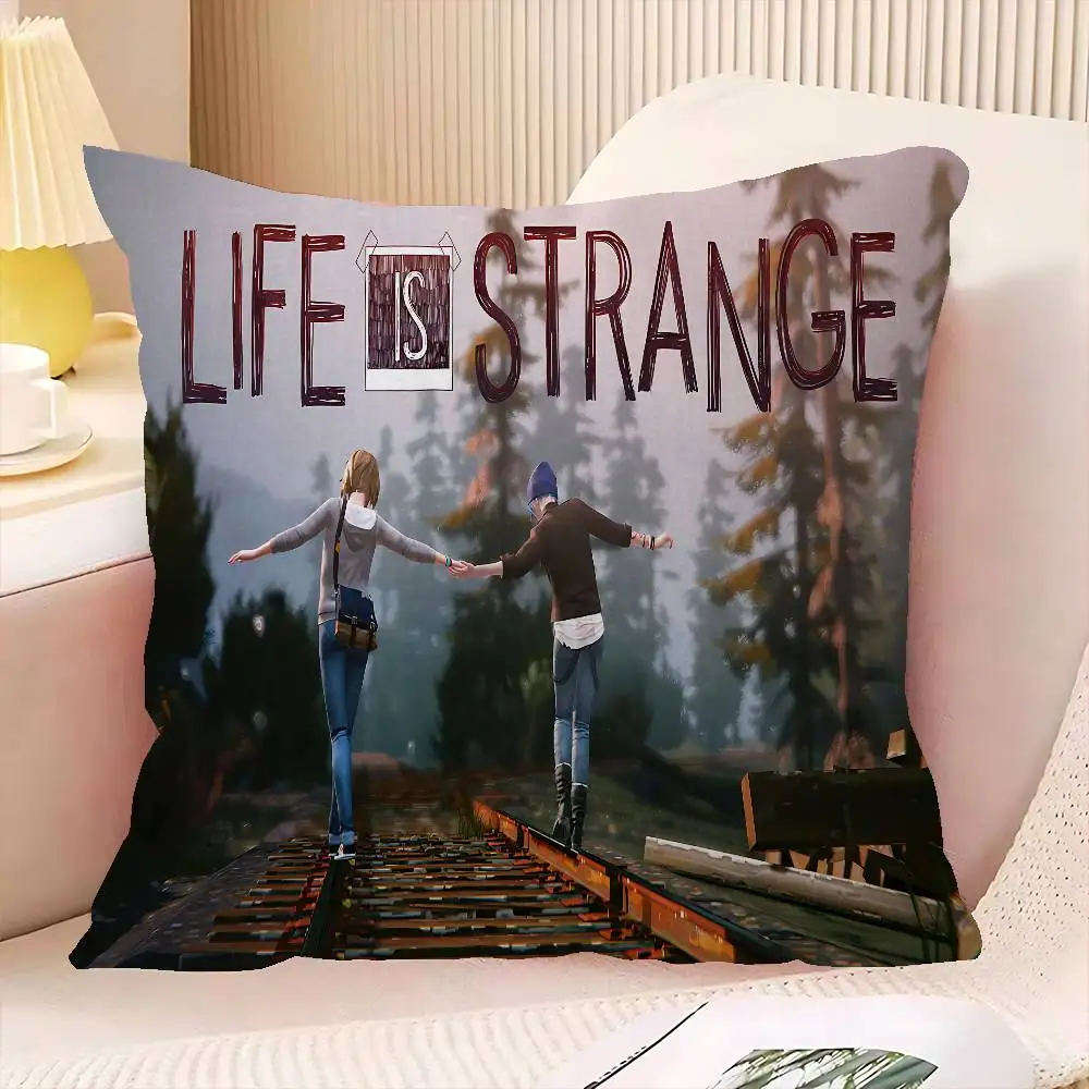 Game L-Life Is Strange Personalized Picture Text Home Decorative Pillows Household Gifts 45x45cm