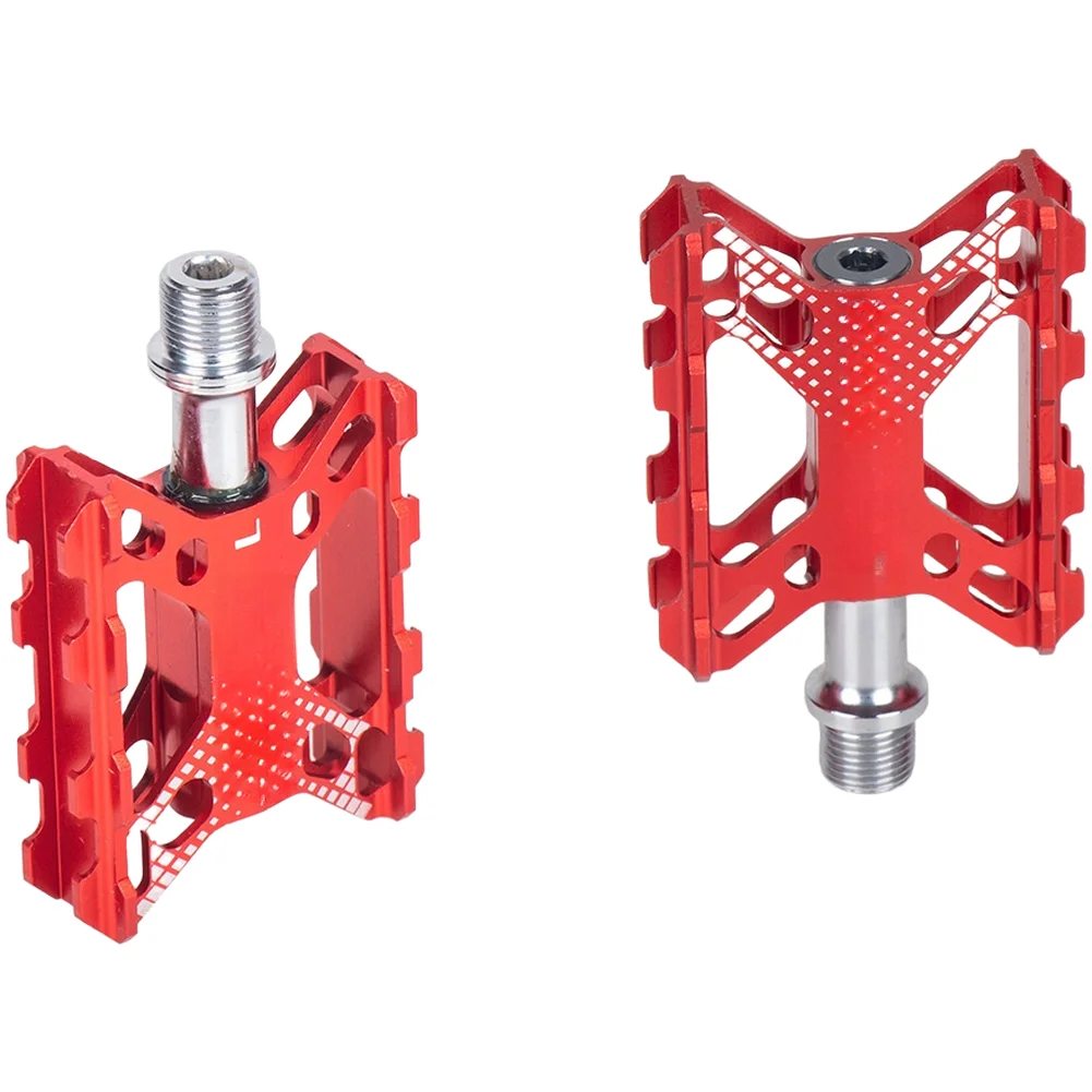 Bicycle Pedals Aluminum Alloy Construction for Folding For Mountain and Road Bikes 98x62mm Dimensions Smooth Rotation
