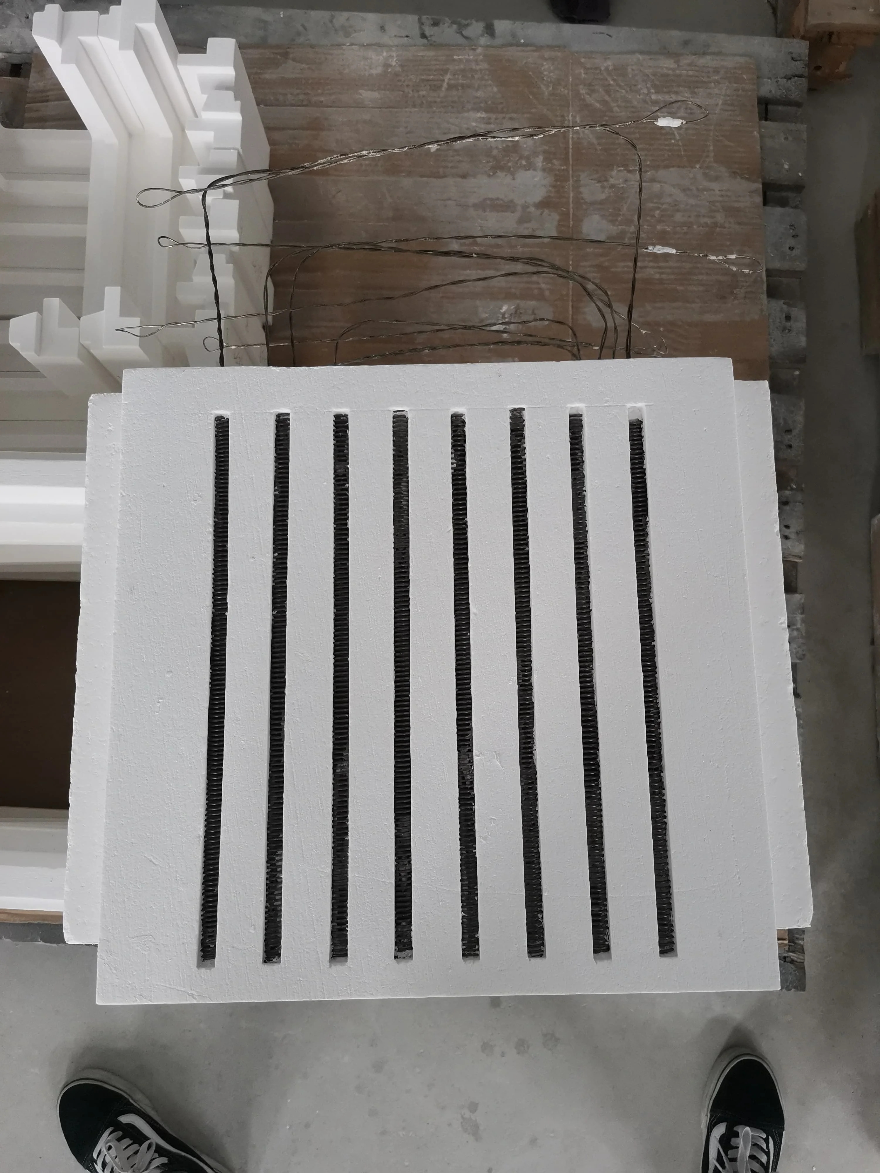 High Temp Aluminum Ceramic Fiber Alloy Resistance Wire Heating Board Ceramic Fiber Plate Heater