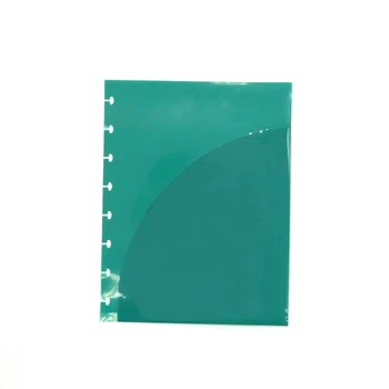 A5 + Datei Ordner Pilz Ring Binder Lose-blatt Papier Organizer A5 Datei Tasche Dokument Tasche Pvc Lagerung Tasche