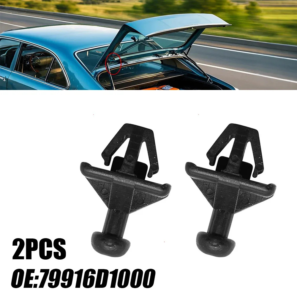 

2x Car Trunk Parcel Shelf Hook Cargo Cover Clips for Nissan Kicks Versa Note Silvia Micra 180SX 200SX 240SX 2014-2020 79916D1000