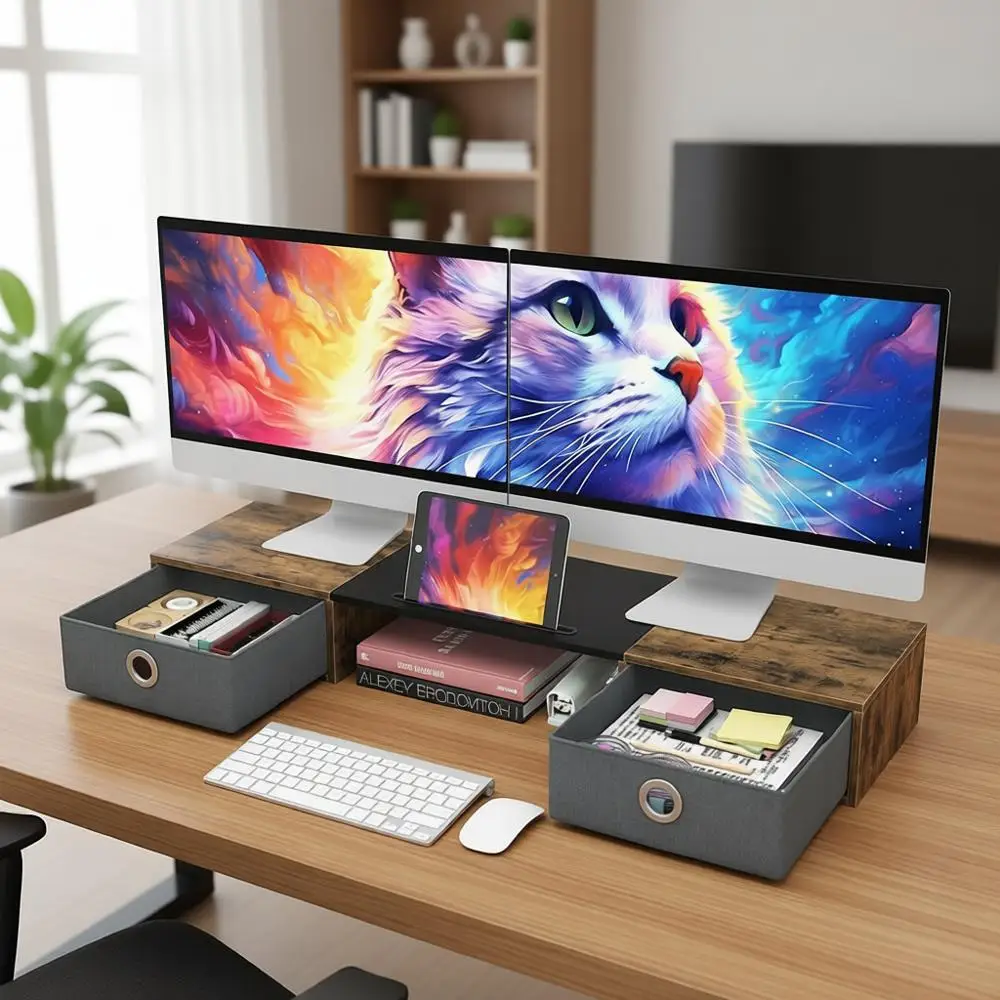 Transform Your Workspace: A Deep Dive into the Extra Large Dual Monitor ...