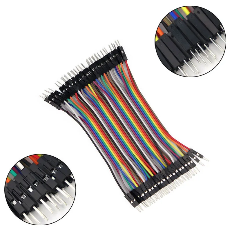 10PCS 40P 20CM DuPont Line Jumper Wire 40Pin Male To Male/Female DIY Kit For Arduino RC Parts & Accs