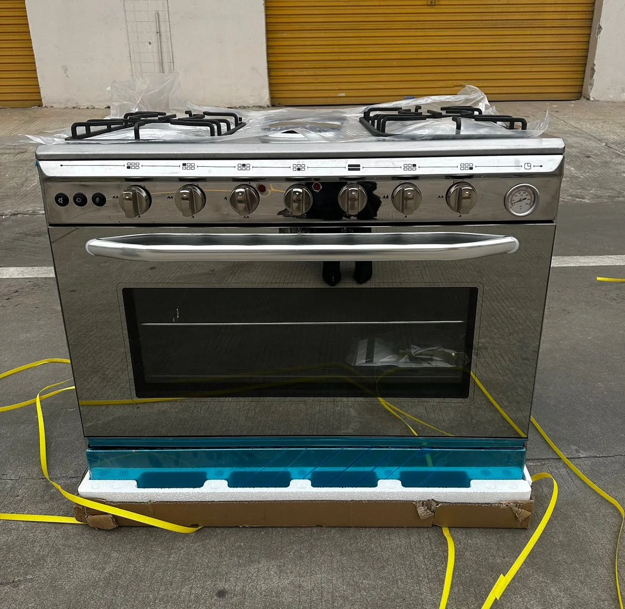 One-piece oven stove Household independent electric oven Baking commercial 6-burner integrated electric stove