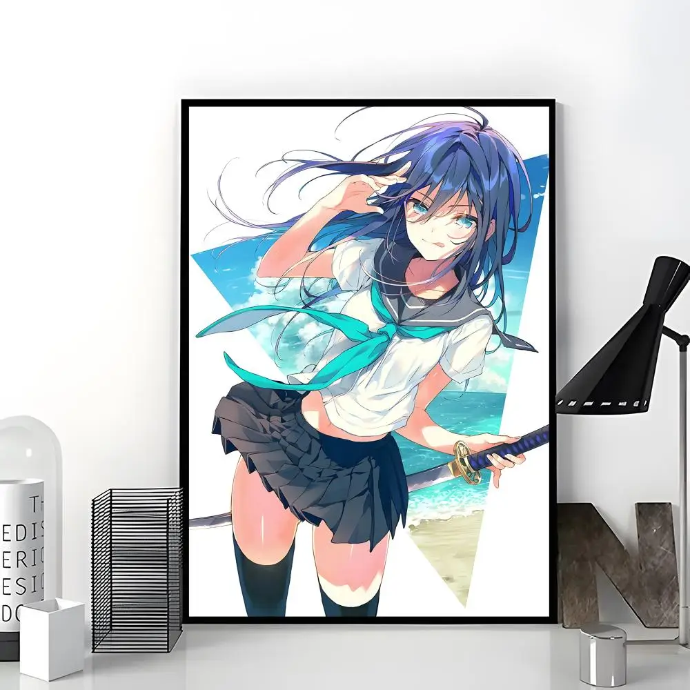 Vampire anime Strike The Blood Poster Aesthetic Dorm & Bedroom Wall Art Decor