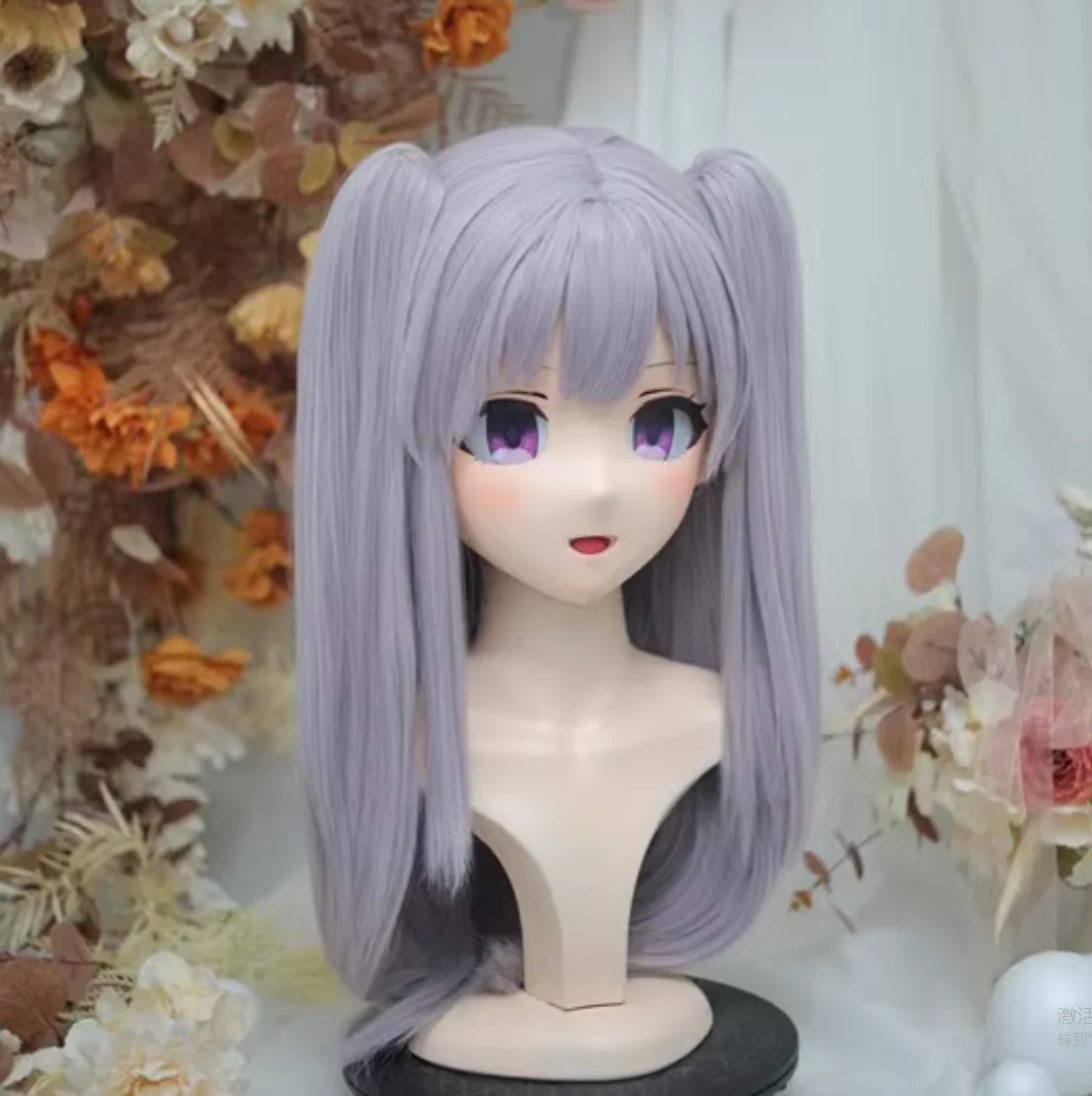 (NFD313-42) Aanpassen Volledig Hoofd Met Slot Mooie Vrouwelijke/Meisje Japanse Animego Karakter Kig Cosplay Kigurumi Masker Crossdress Pop