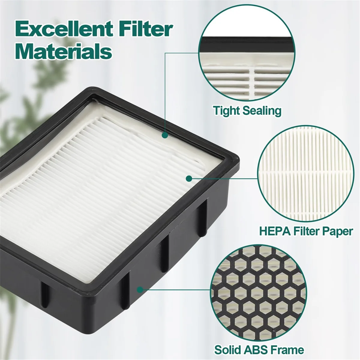 

Highly Recommended.3Pcs K3010 HEPA Filter for Kenmore BU4022 BU4050 BU4020 BU4018 BU3040