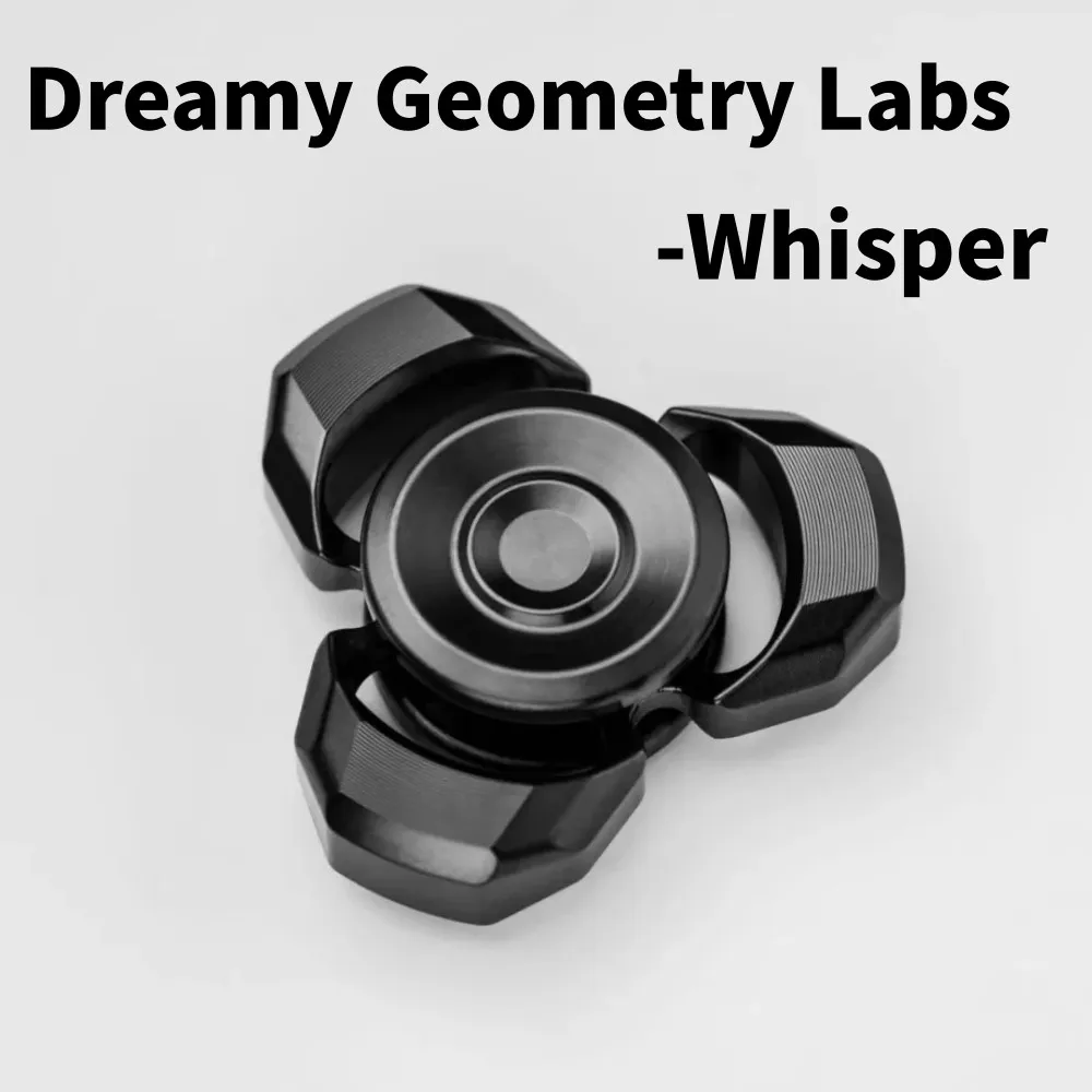 Labios de geometría de ensueño, susurro, Fidget Spinner, juguetes para adultos, juguete de ansiedad, escritorio de oficina, sensación de manipulación, Spinner de tres hojas