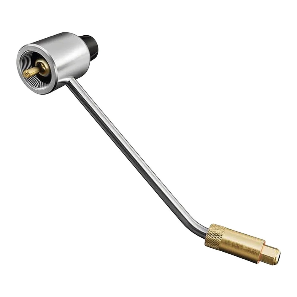 For Compatible Brand Stoves Propane Adapter Propane Stove Regulator Easy Installation Design Aluminum Alloy Construction