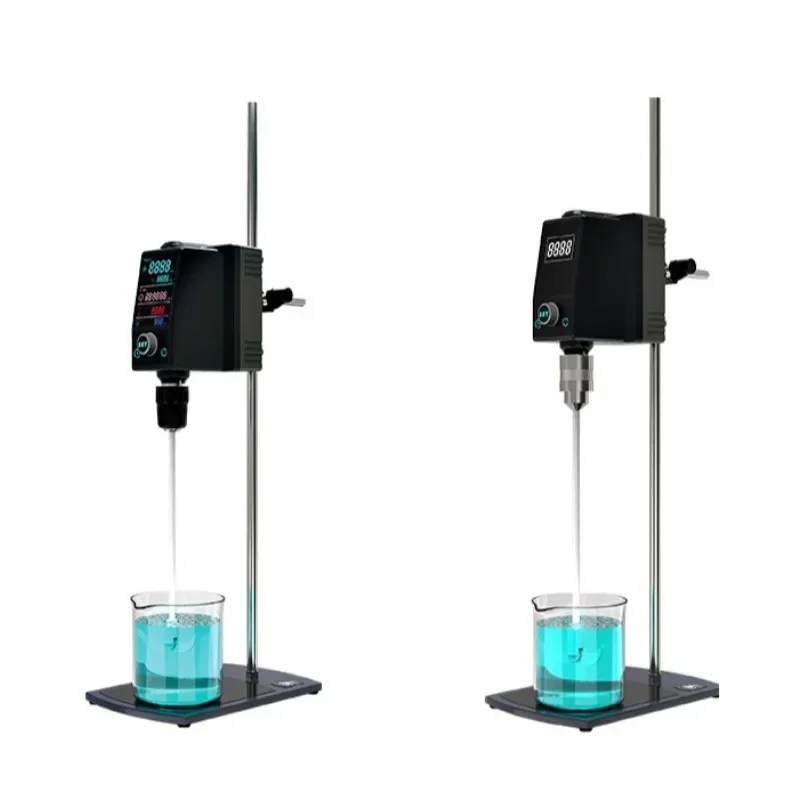 Electric mixer laboratory high-power automatic color screen digital display top magnetic mixer