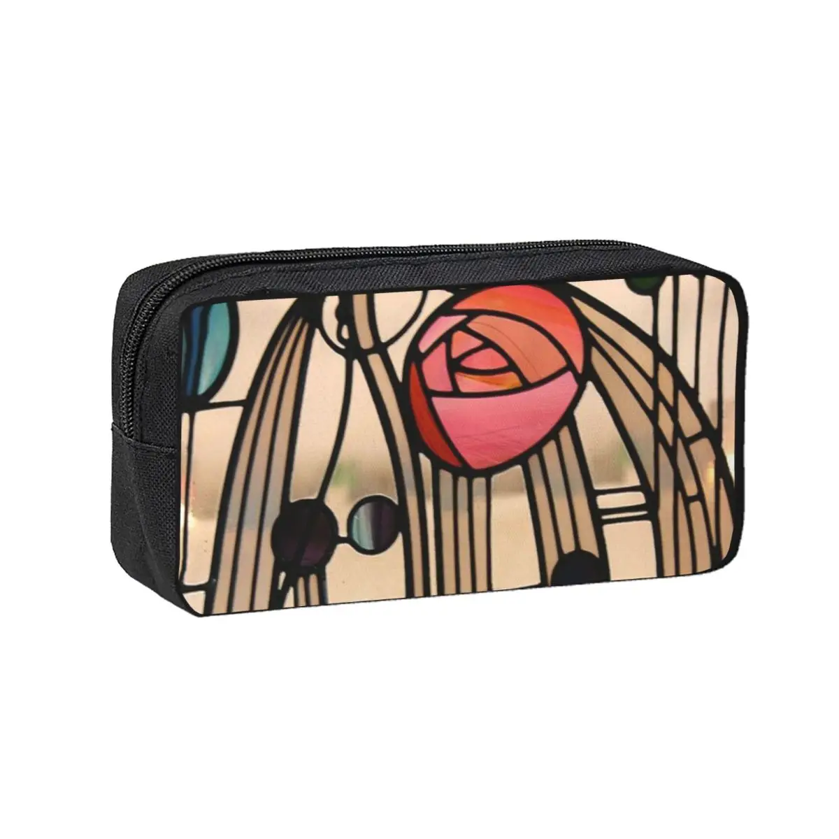 Window - Charles Rennie Mackintosh Pencil Cases for Student Gifts Pen Box Pencil Bag Large Storage Pencil Pouch Pen Holder