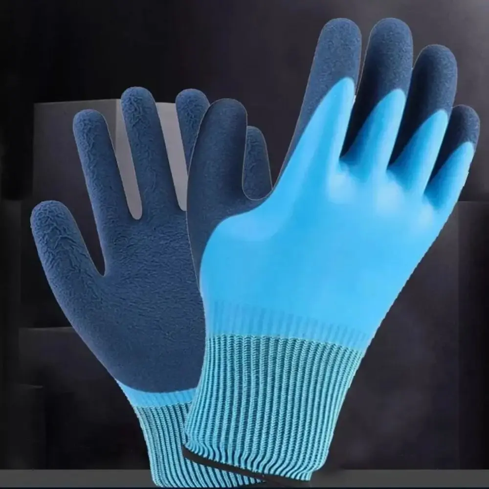 

Puncture Resistant Gardening Gloves Waterproof Work Protection Protective Gloves Latex Wear Resistant Safety Work Gloves