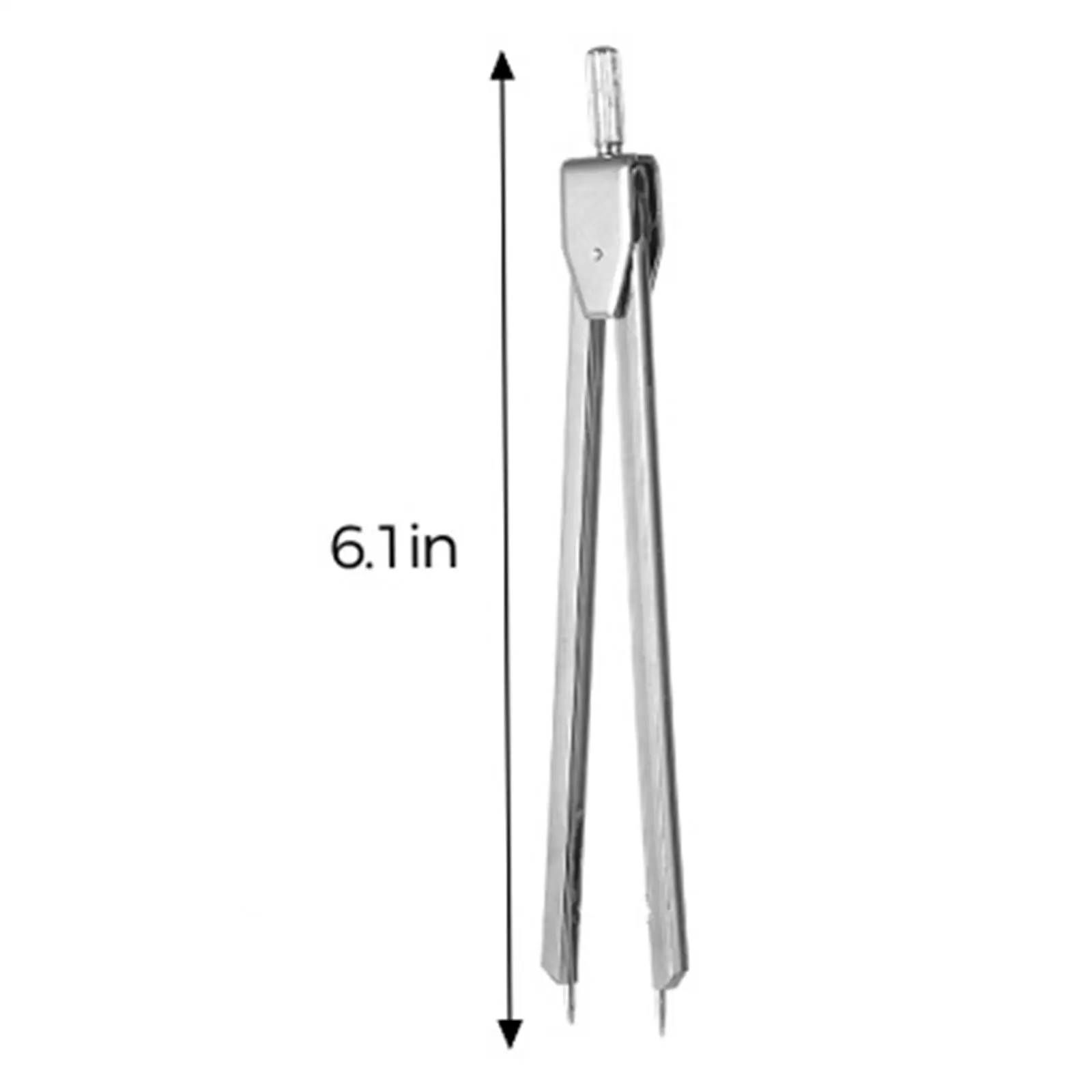 Solid Metal Nautical Navigation Divider Tool Long Durable Measuring Instrument for Marine Route Planning
