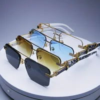 Fashion Rimless Sunglasses Men Women Populare Frameless Sun Glasses Male Female Classic Small Square Summer Traveling Shades - Image 6