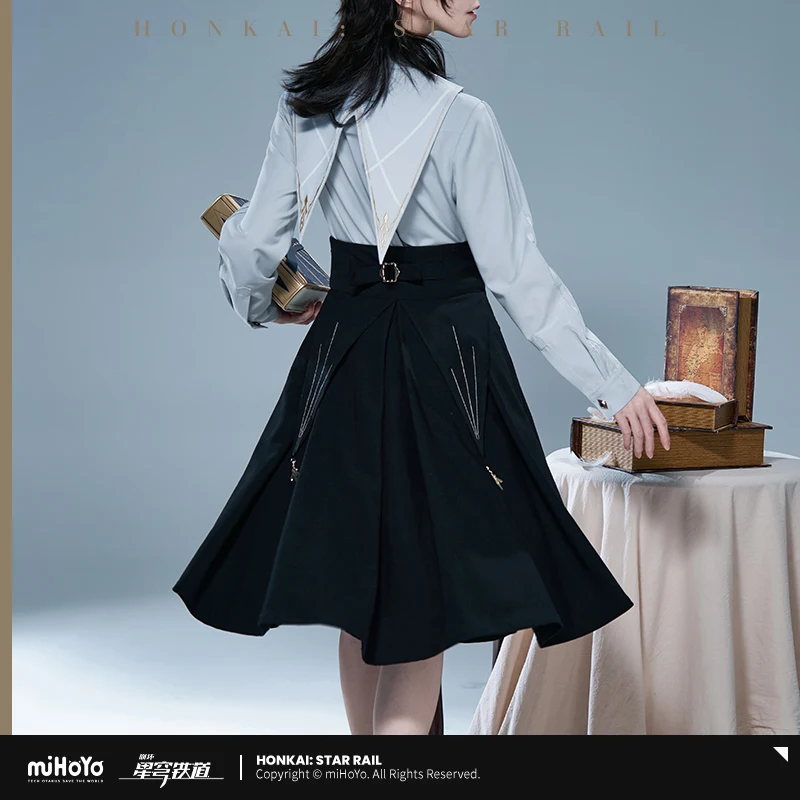 공식 썬데이 스커트 오리지널 게임 혼카이 스타 레일 썬데이 테마 인상 시리즈 스커트 코스프레 의상 액세서리 크리스마스 선물