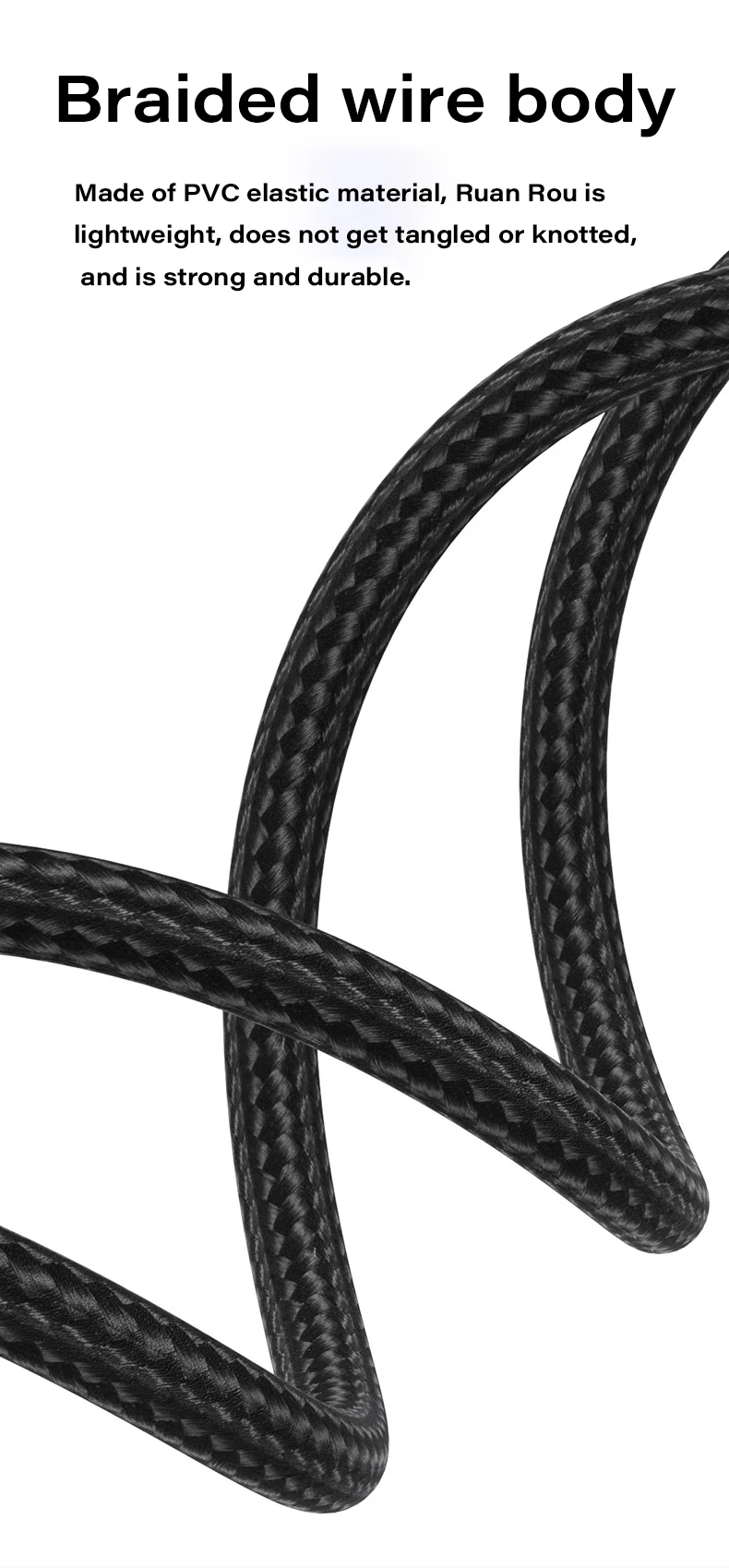 Kopfhörer-Splitter-Kabel, 3,5 mm Stecker auf 2 Buchsen, 3,5 mm Verlängerungskabel, AUX-Adapter für Telefon, Laptop, MP3-Audio-Splitter-Kabel – Detail 8