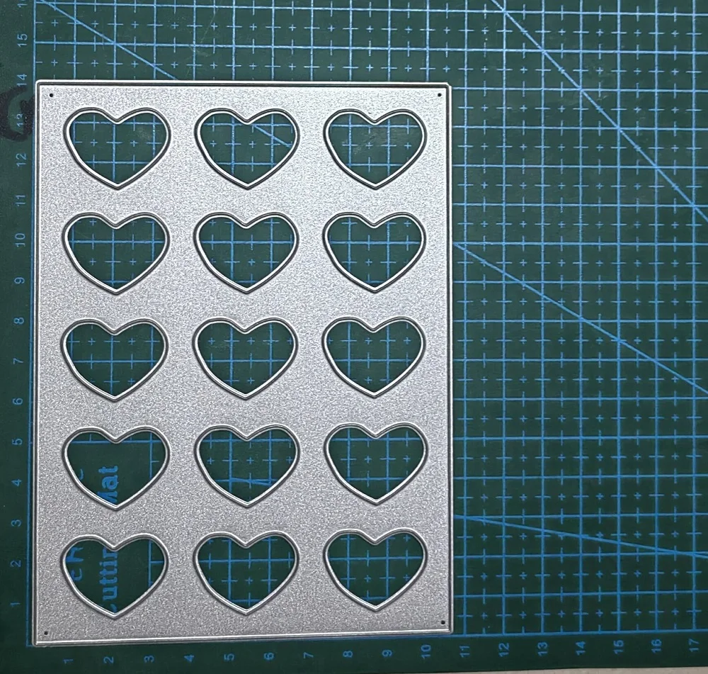 Heart frame Metal Cutting Dies Die Mold Scrapbooking photo Album Embossing Folder Stencils Paper Card Making Knife Mould Craft