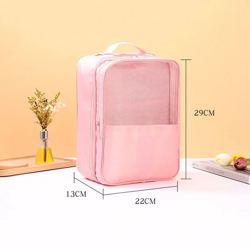 3 layers Portable Travel Shoe Bag Multifunction Toiletries Sundries Underwear Clothes Bags Shoe Organizer Storage Accessories