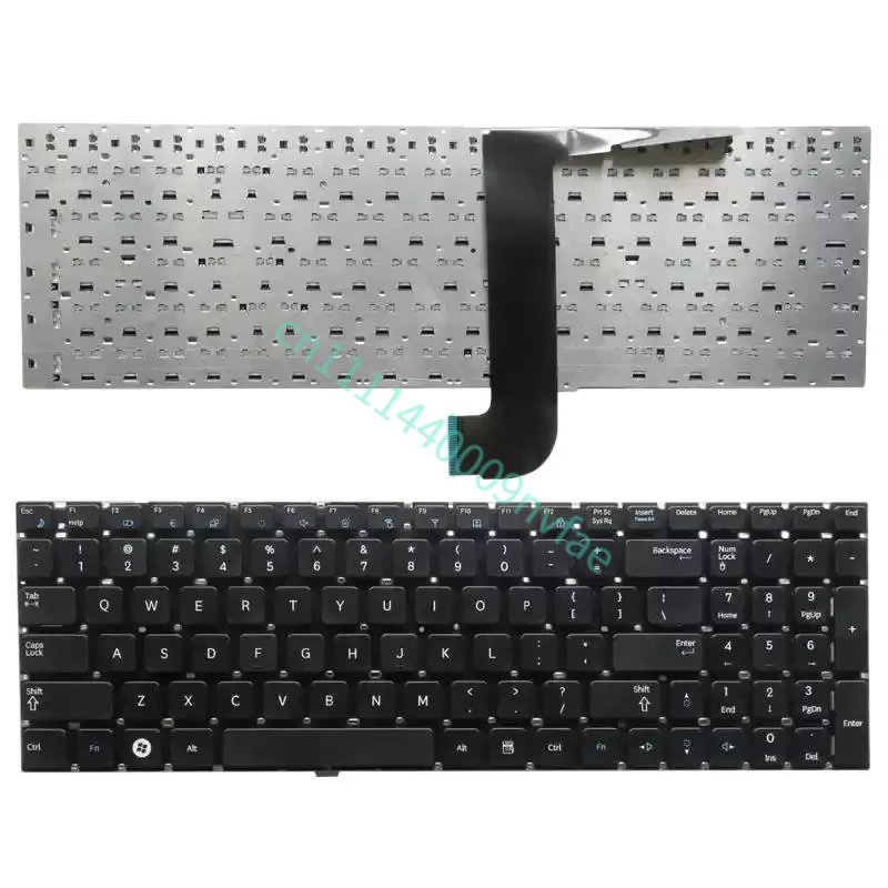 US laptop keyboard for Samsung NP-SF511 NP SF510 RF510 RF511 QX530 RF530 SF511 SF510 without frame black 0.3
