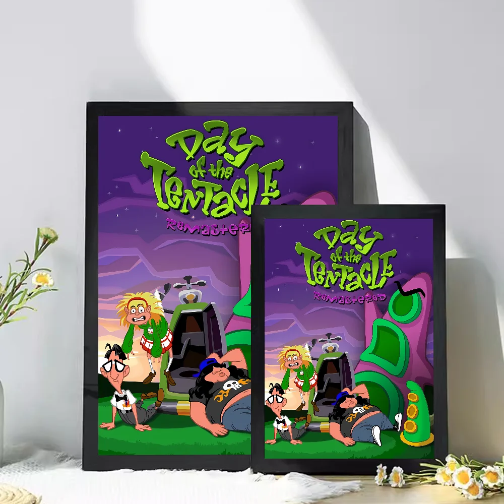 Day of the Tentacle Classic Vintage Posters Whitepaper Prints Posters Artwork Kawaii Room Decor