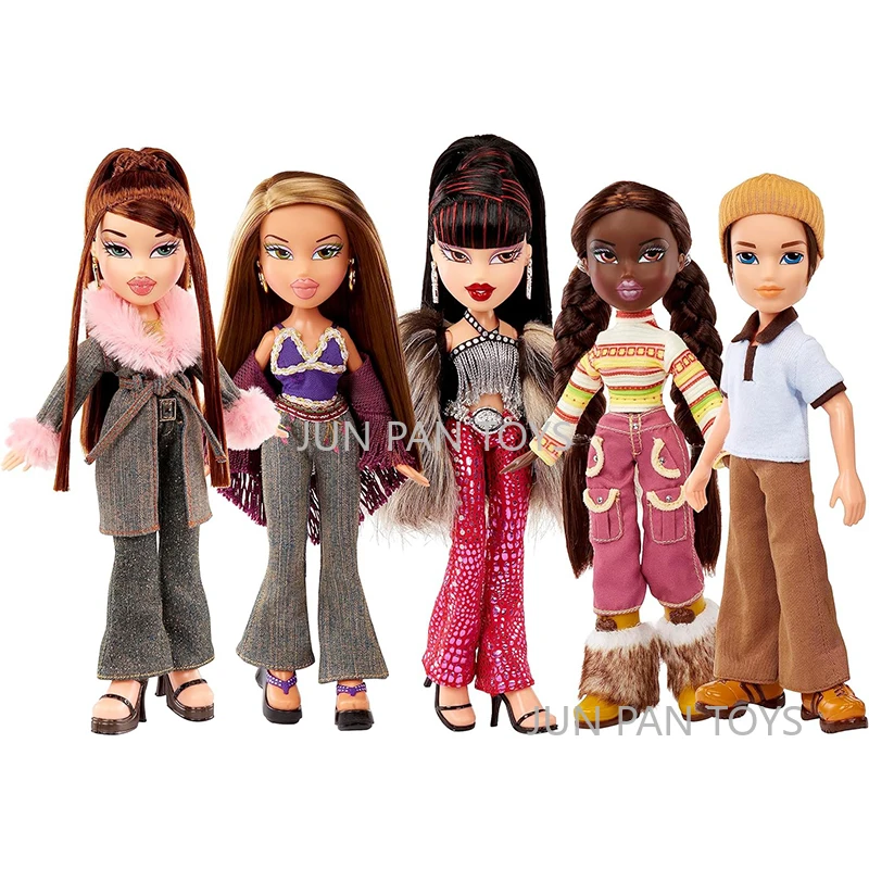 Original Bratz Fashion Doll Series 3 Tiana Felicia Fianna Dana Koby Boyz 2 Outfits Poster Limited Edition Collectible Doll Toys