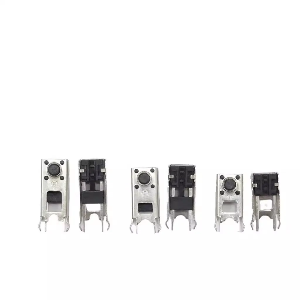2pcs/pack Original Huano Horizontal Silent Mouse Micro Switch Extended Pins Side Buttons Long Bracket Tactswitch