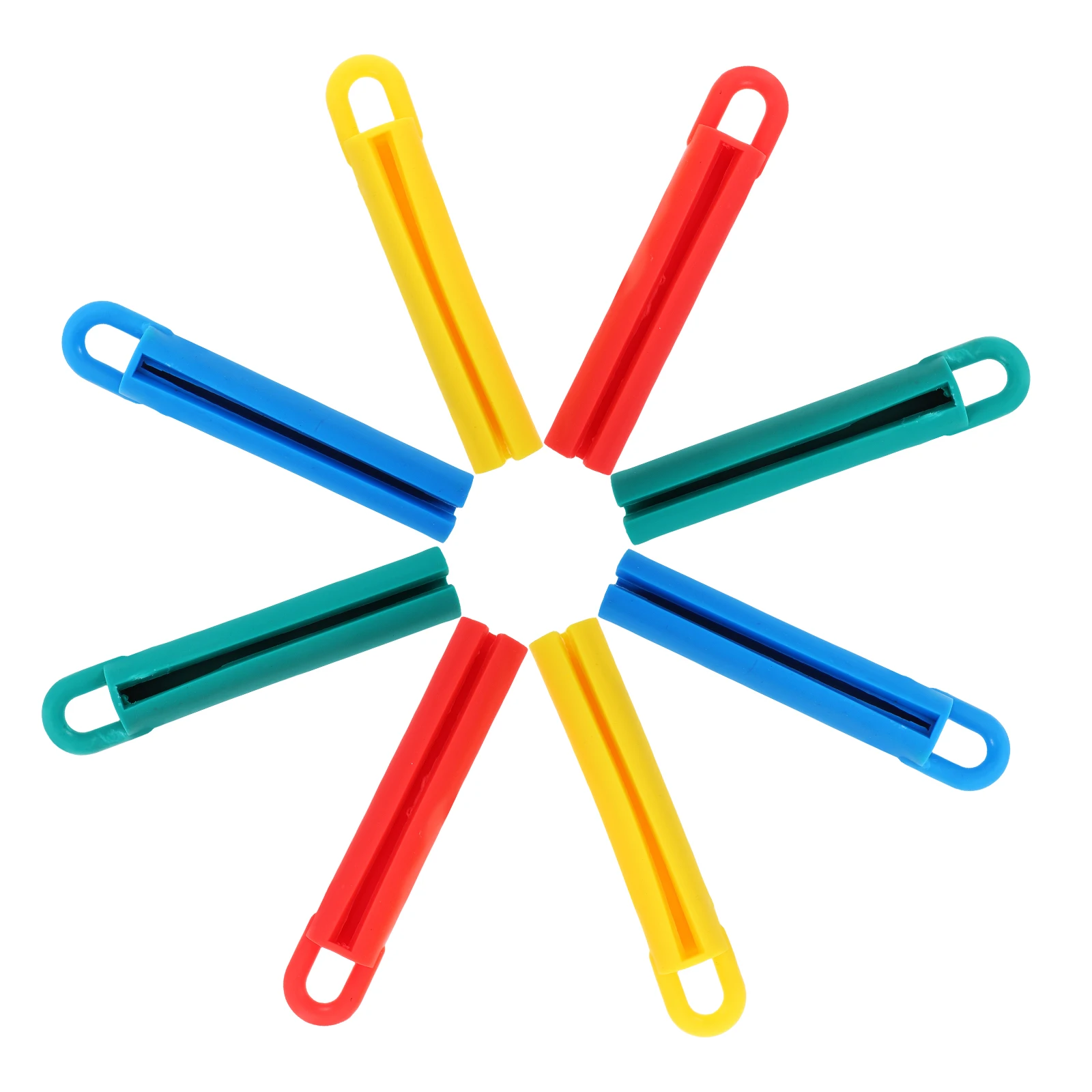 

8 Pcs Billiard Cue Hanger Billiards Cues Rack Holder Stick Pool Rubber Fishing Rod Clips for Wall Hole