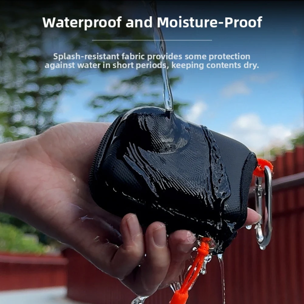 1pc Storage Bag For DJI Osmo-Nano Portable EVA Storage Bag  Mini Sleek & Design EVA 9.1*8.4*4 Storage Bag Consumer Electronics