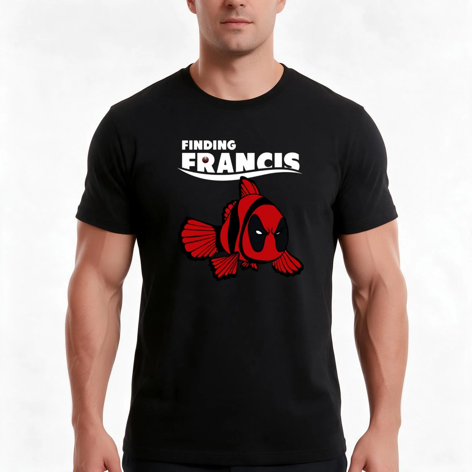 Finding Francis T-Shirt, Summer Casual Cotton Tee, Oversized Streetwear Tops, Vintage Graphic Print, Loose Fit Short Sleeve